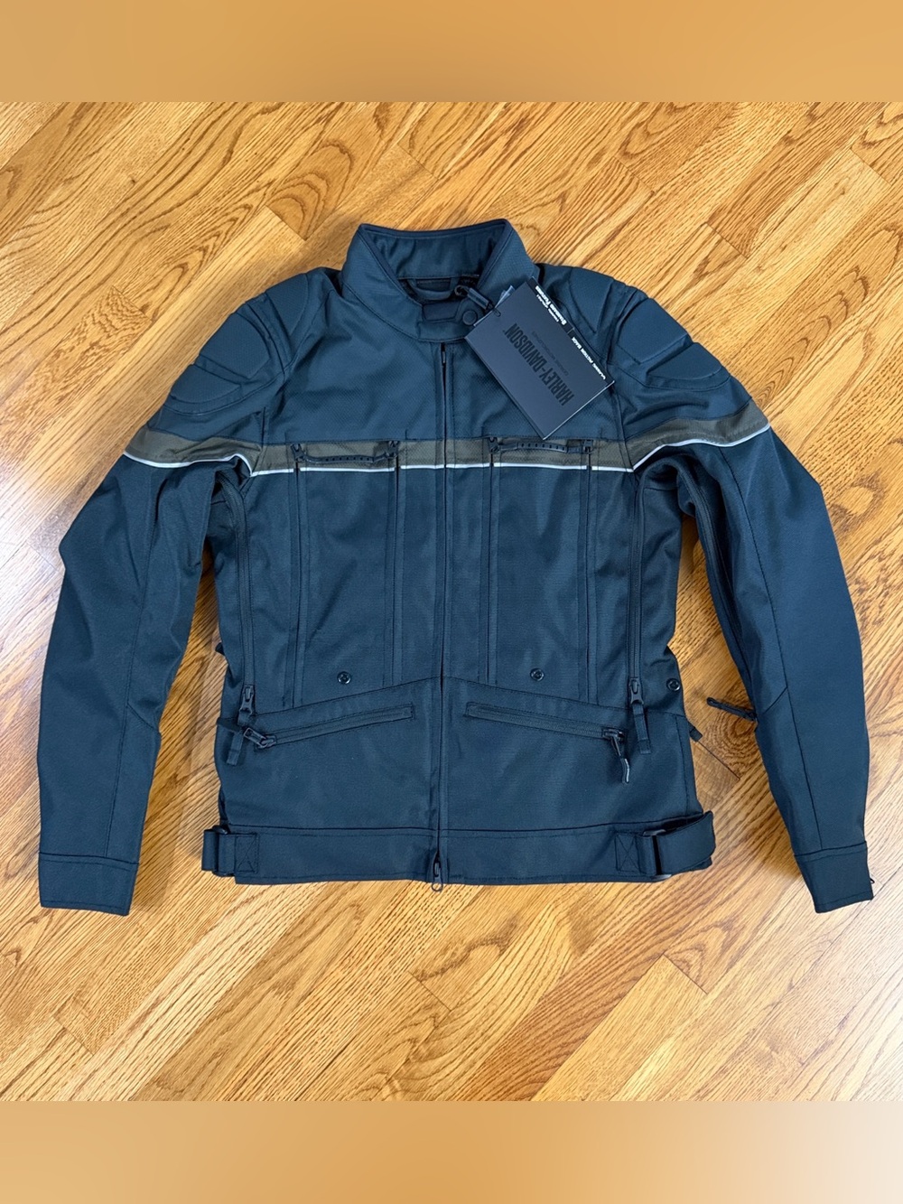 Harley-Davidson Men's Black Performance Riding Ventilator Switchback Lite Jacket